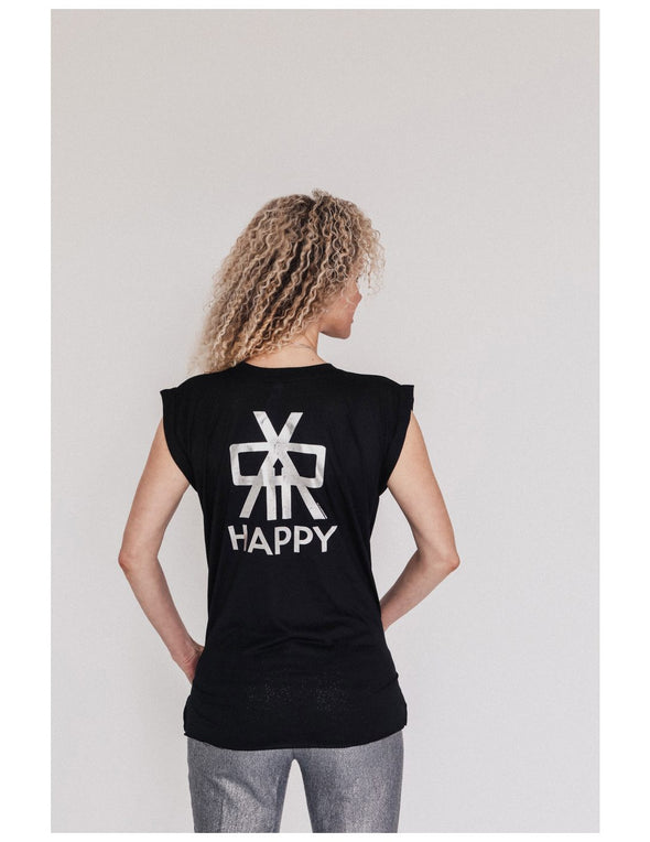 T-shirt: HAPPY